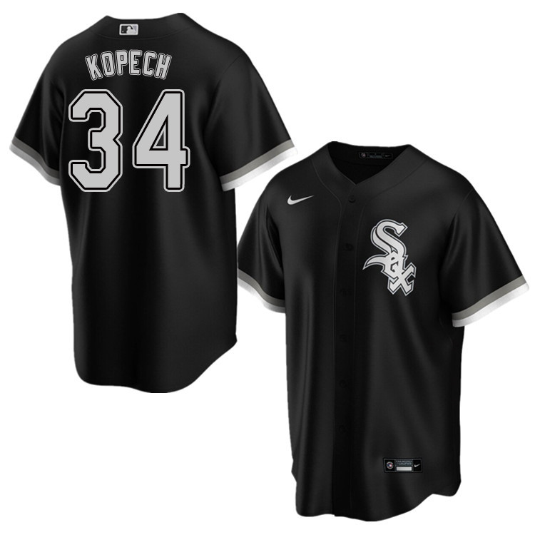 Nike Men #34 Michael Kopech Chicago White Sox Baseball Jerseys Sale-Black